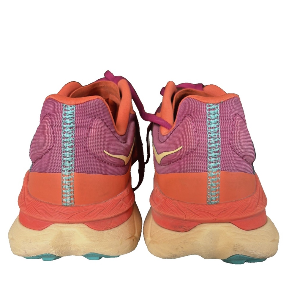 HOKA ONE ONE Tecton X 2 Cherries Jubilee Flame Trail Race Sneaker Womens 10.5B - Picture 3 of 12